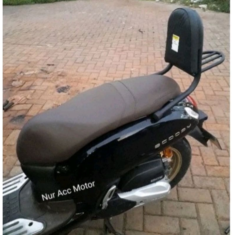 Diskont Jok Sandaran Senderan Belakang Motor New Scoopy Fi Scoopy Karbu Scoopy Injeksi Scopy 125