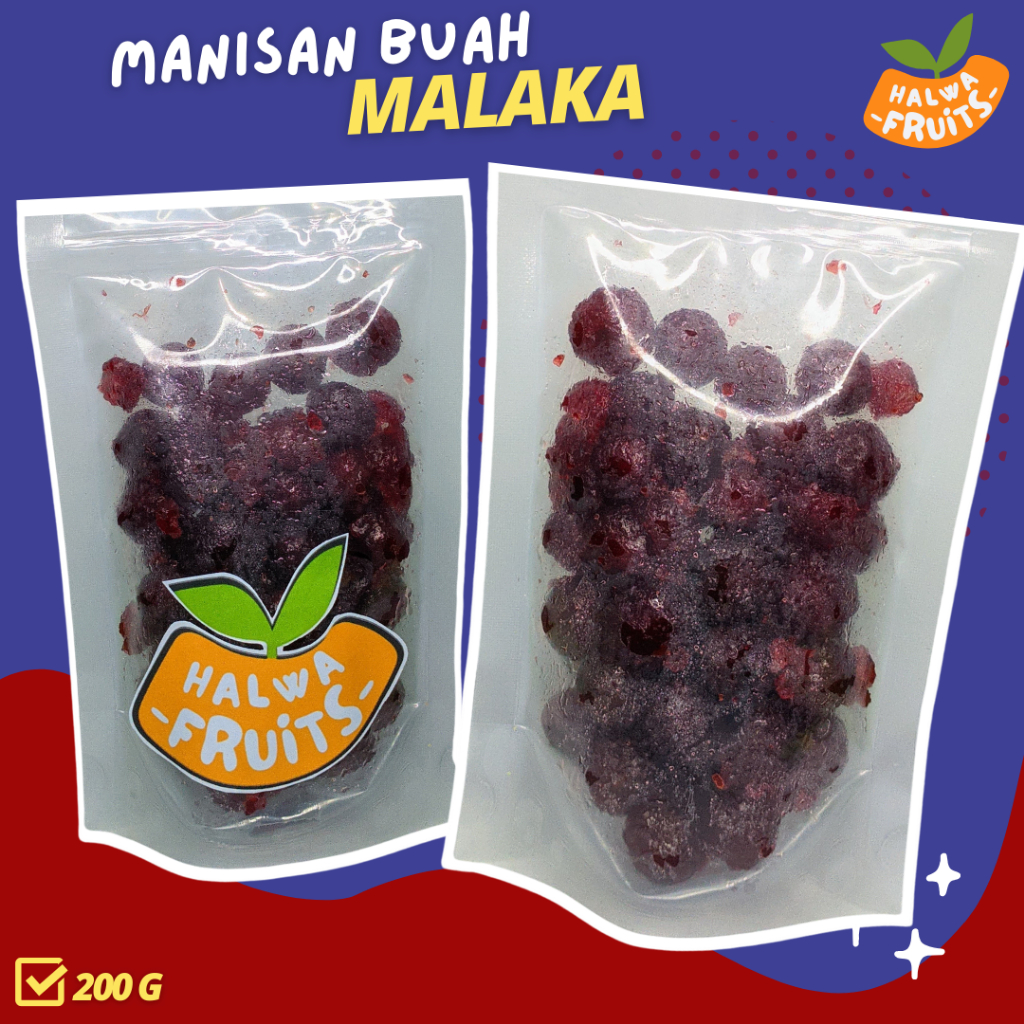 

Manisan Buah Malaka - Kemasan 200g