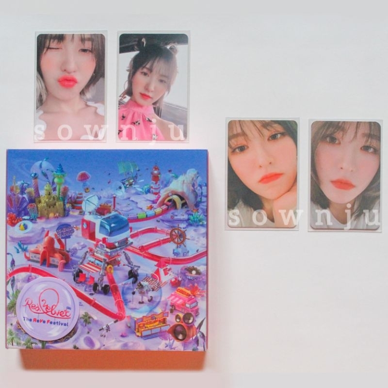 Red Velvet The ReVe Festival Day 2 Album Travel Kit Wendy Photocard PC Kihno
