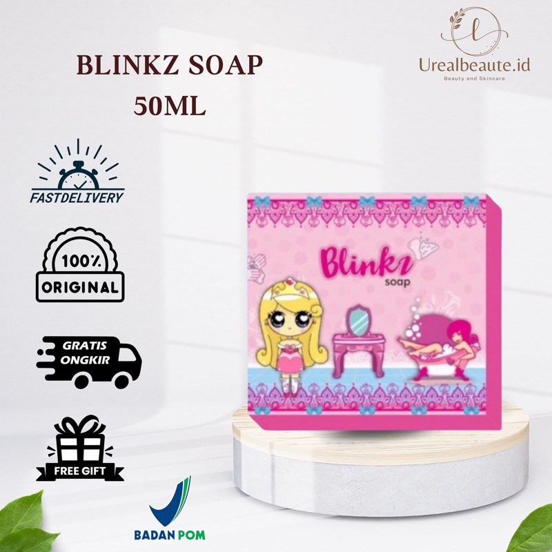 [READY STOCK] BLINKZ SOAP SABUN PEMUTIH ORIGINAL BPOM BLINK BEAUTY