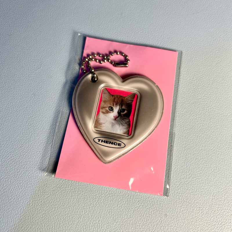 Thence Photo Frame Keyring Holder Silver