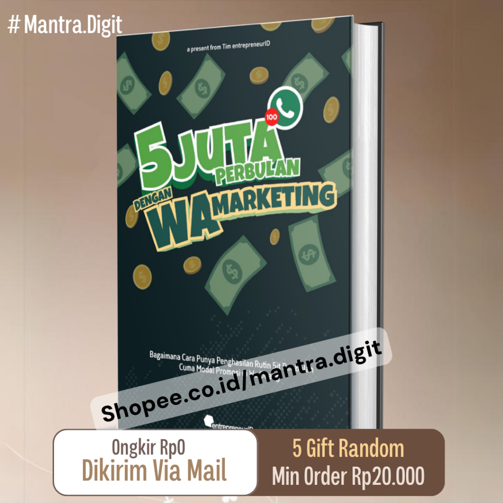

[B44] 5 Juta Per Bulan dengan Marketing Hijau