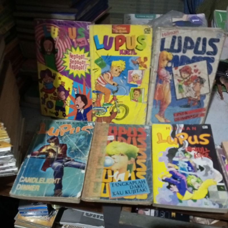 novel cerita anak & remaja LUPUS & OLGA RANDOM JUDUL
