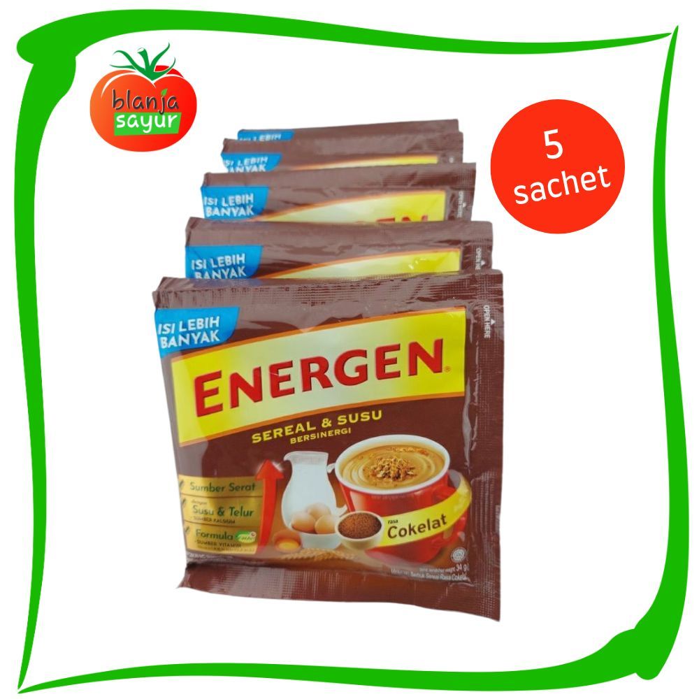 

Energen Sereal Coklat 5 Sachet