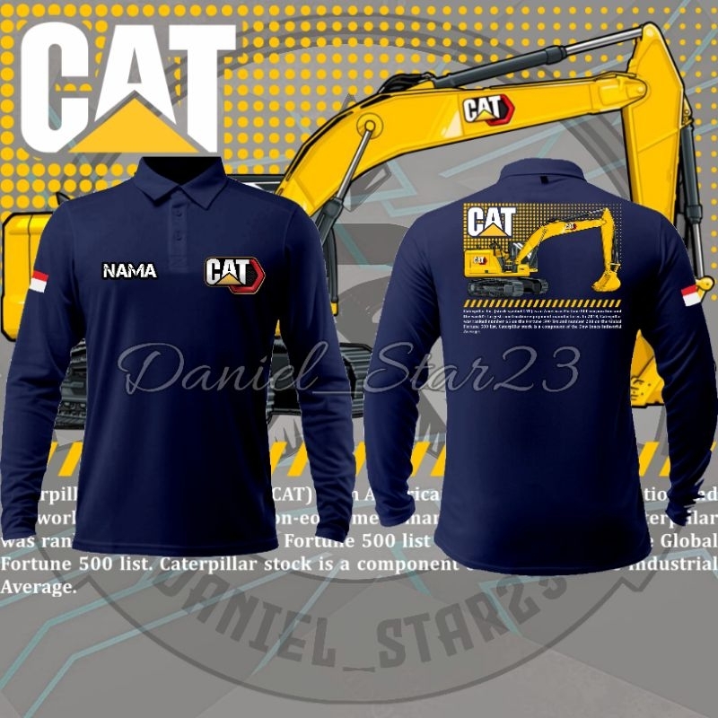 kaos polo operator excavator/ kaos wangki operator excavator