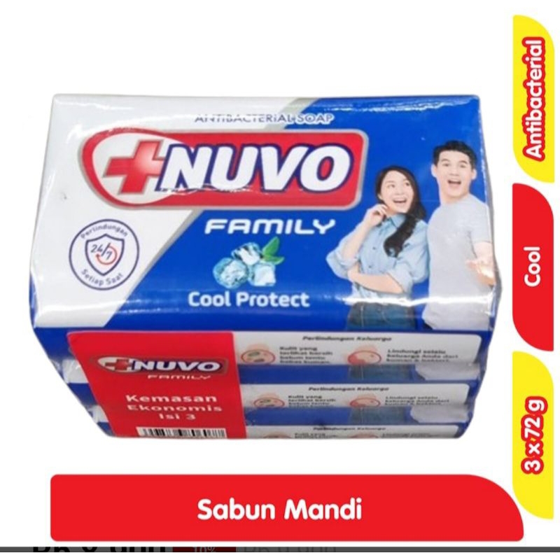 

Sabun Nuvo batang 72gr x 3
