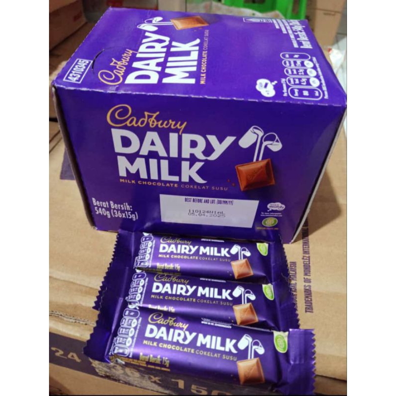 

cadbury milk chocolate - 15 gr