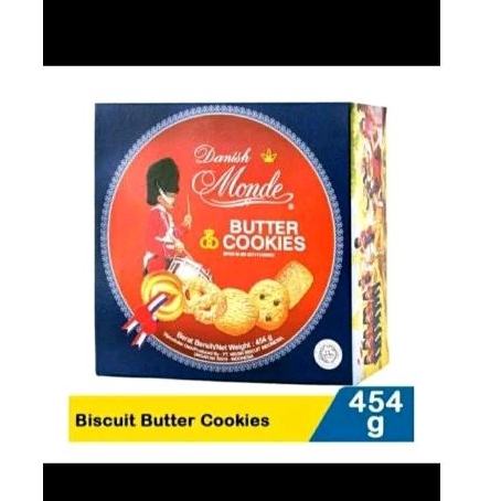 

MONDE BUTTER COOKIES KEMASAN 465GRAM