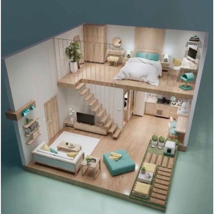 desain rumah 2 lantai dengan konsep modern free revisi