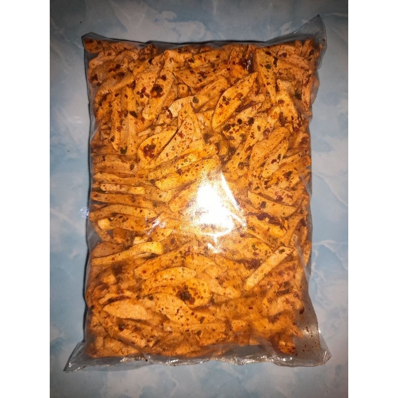 

Basreng pedas daun jeruk Jadesota 1/2 kg