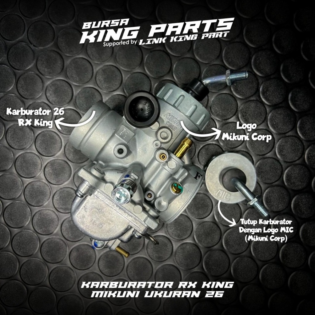KARBU RX KING MIKUNI CORP MIKUNI CORP RX KING 26MM MIKUNI
