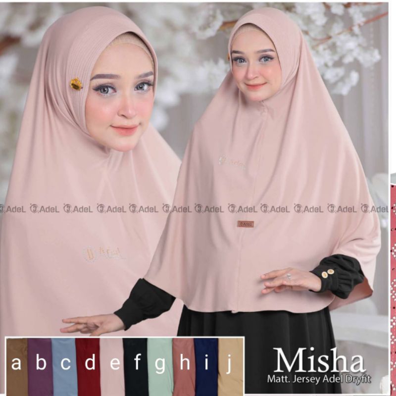 SALE NURAH BANGET / Bergo jumbo Ori Adel Hijab