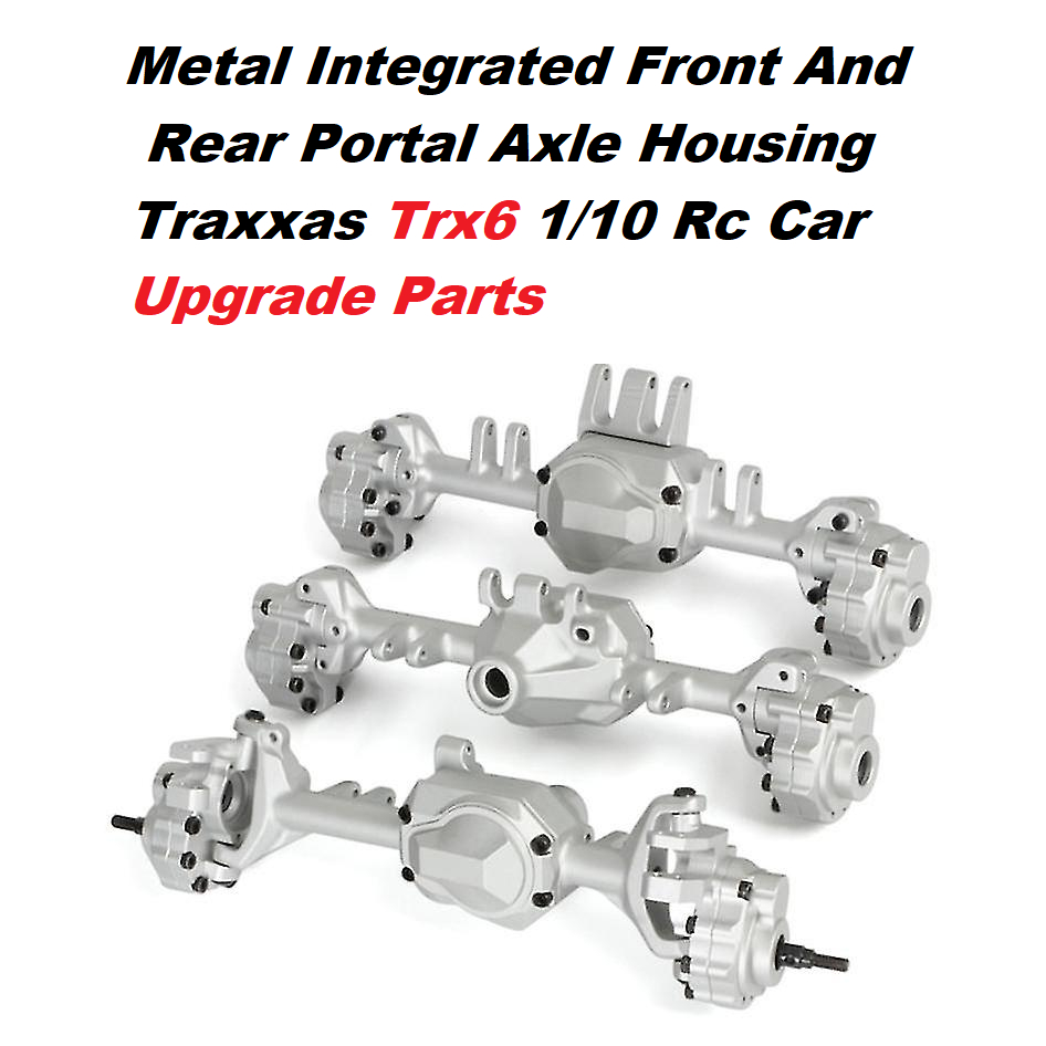 Metal Integrated Casing Gardan Portal Axle Housing Case Traxxas TRX-6 TRX6 1/10 6wd Rc car