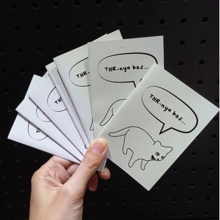 

RK Amplop Lipat Peluk - [1 Paket isi 8 pcs] - AMPLOP ANGPAO THR IDUL FITRI VIRAL UNIK LUCU - Paket