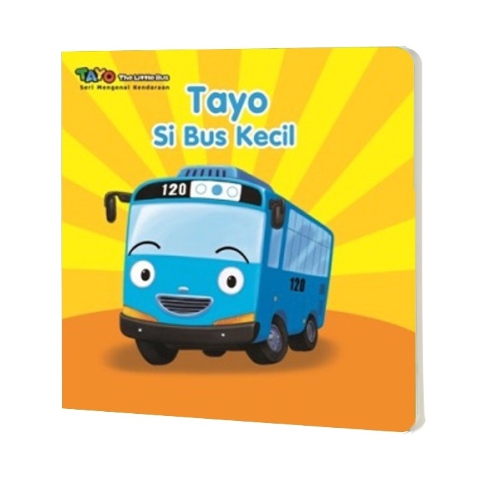 Boardbook Tayo Seri Mengenal Kendaraan: Tayo Si Bus Kecil [Noura Books]