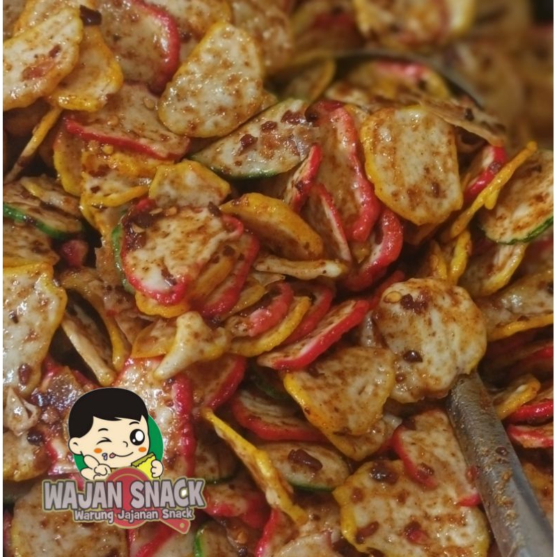 

kerupuk bawang seblak ektra daun jeruk pedas 500gr