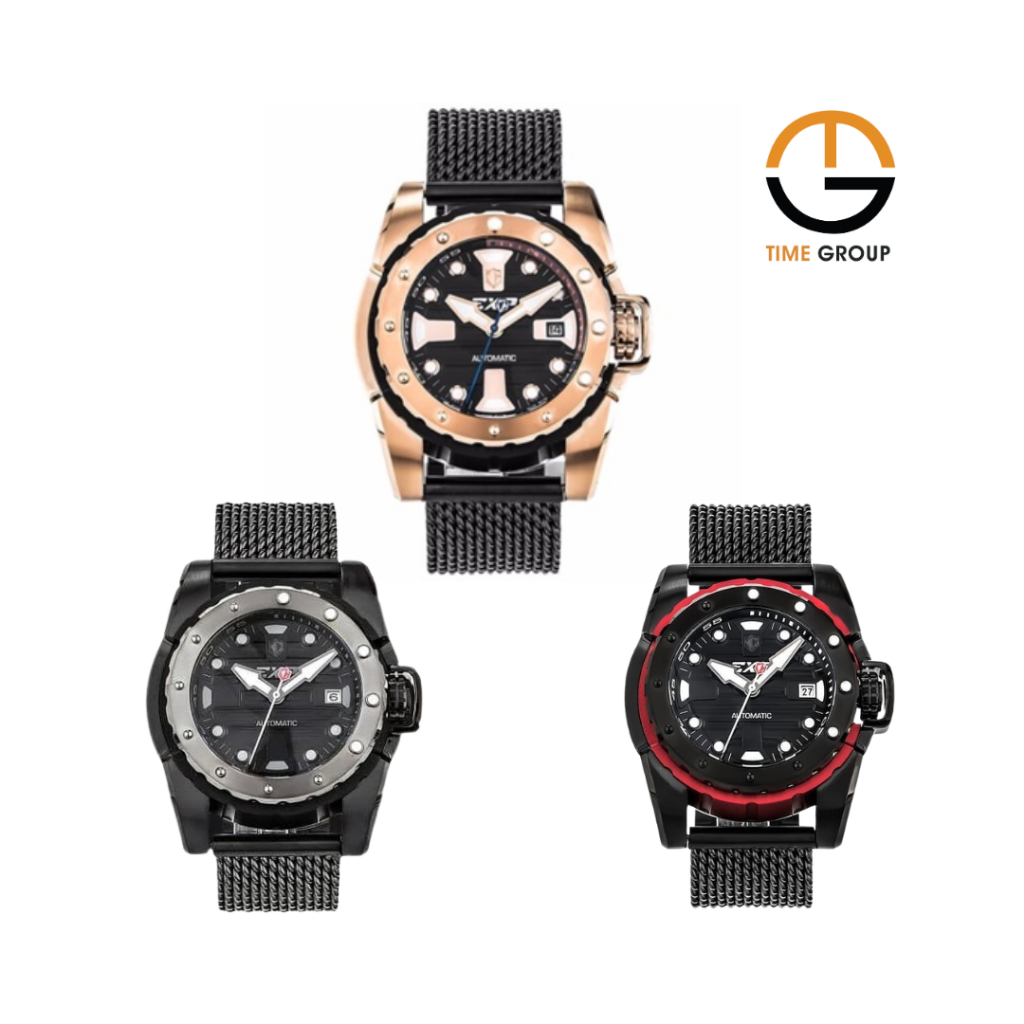 JAM TANGAN PRIA EXPEDITION AUTOMATIC E301 E 301 MAB STAINLESS SRAP ORIGINAL