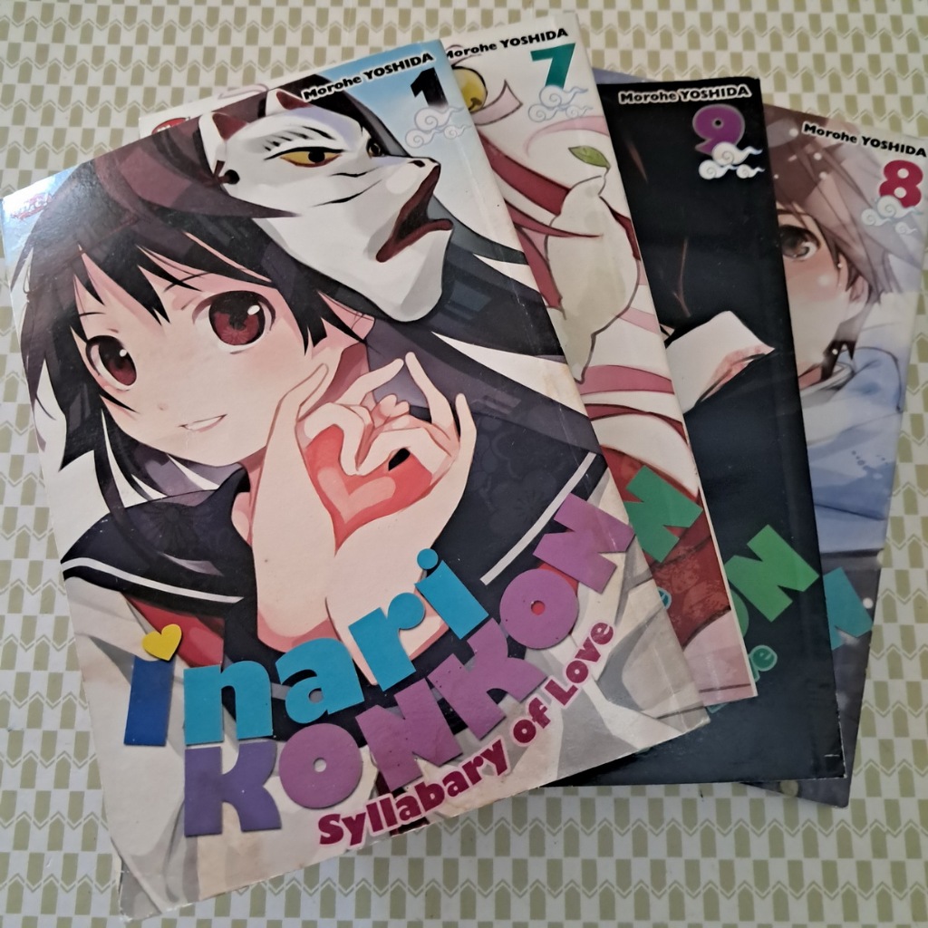 Komik Inari Konkon vol 1,7,8,9 (Bahasa Indonesia)