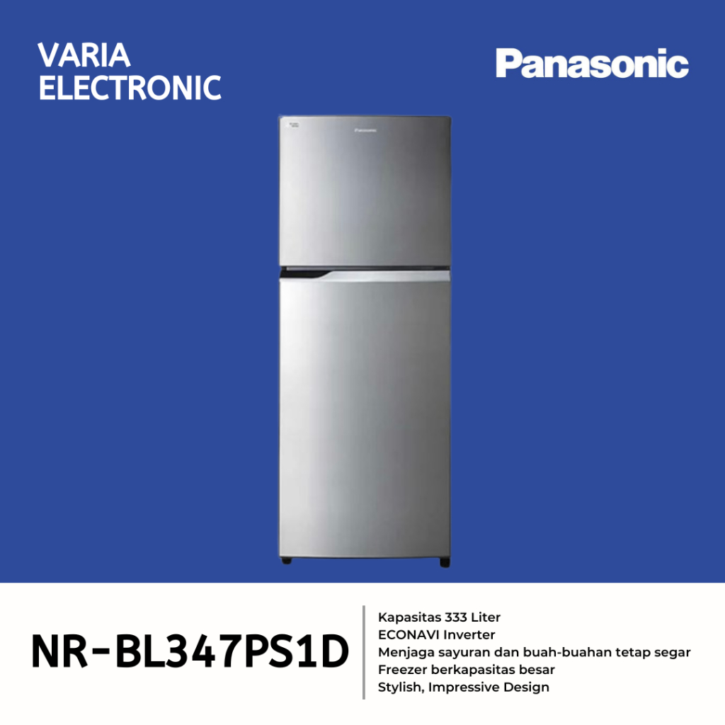 Kulkas 2 Pintu PANASONIC NR-BL347PS1D / NRBL347PS1D