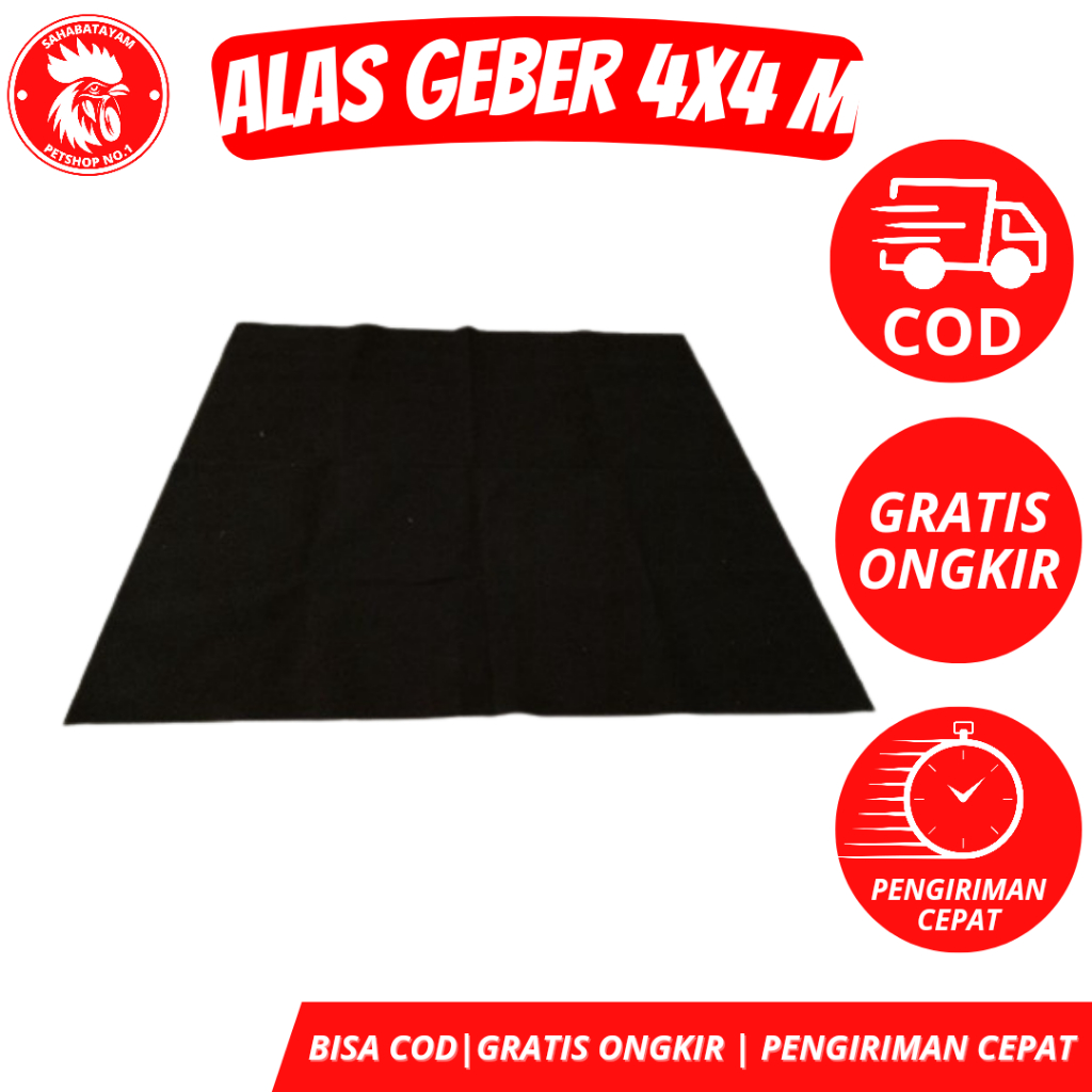 Bisa COD Alas Geber 4X4  Alas Karpet Ayam Alas Geber