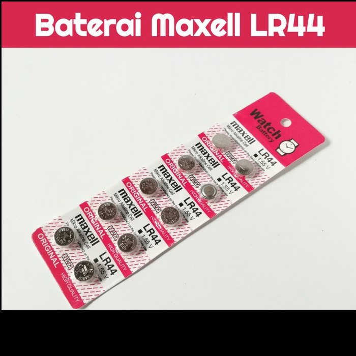 Baterai Maxell LR44