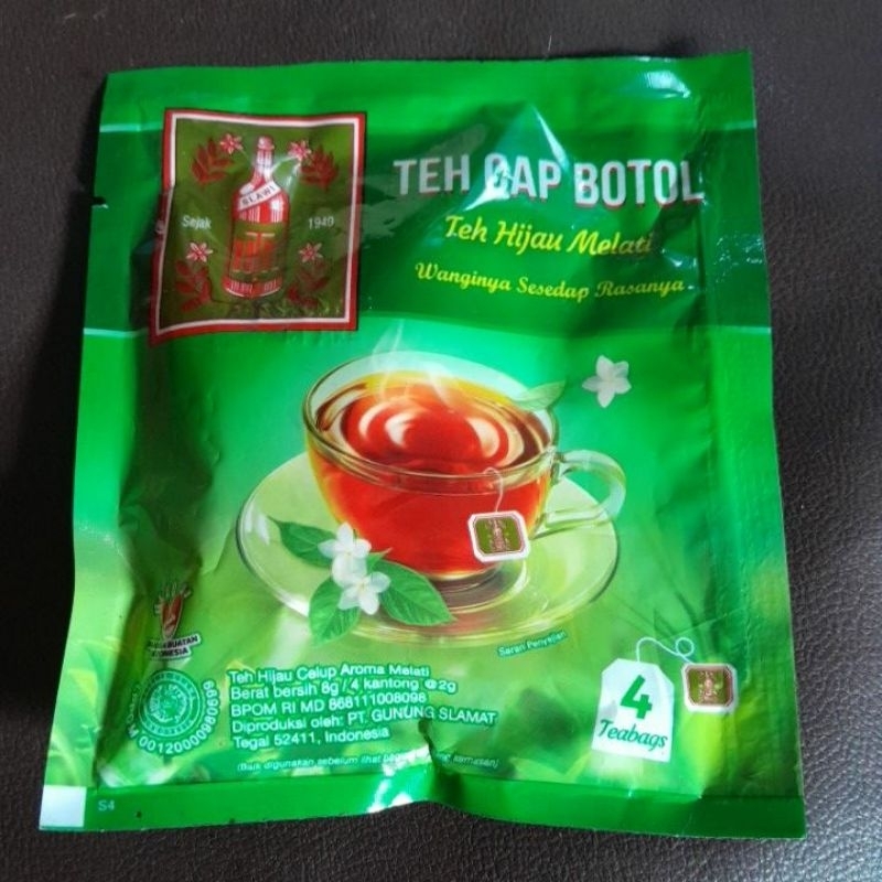 

Teh Hijau Celup 1 sachet isi 4