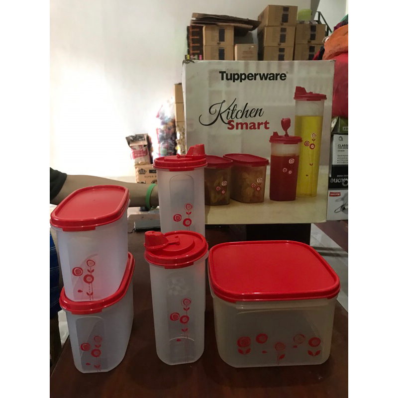 Tupperware Kitchen smart 5 pcs | Toples serbaguna | toples bumbu dapur