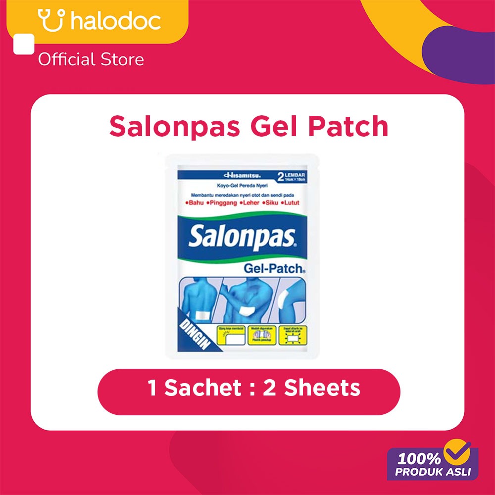 Salonpas Gel Patch 2 Lembar