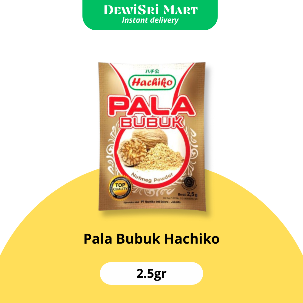 

Pala Bubuk Hachiko 2.5gr - Dewi Sri Mart!