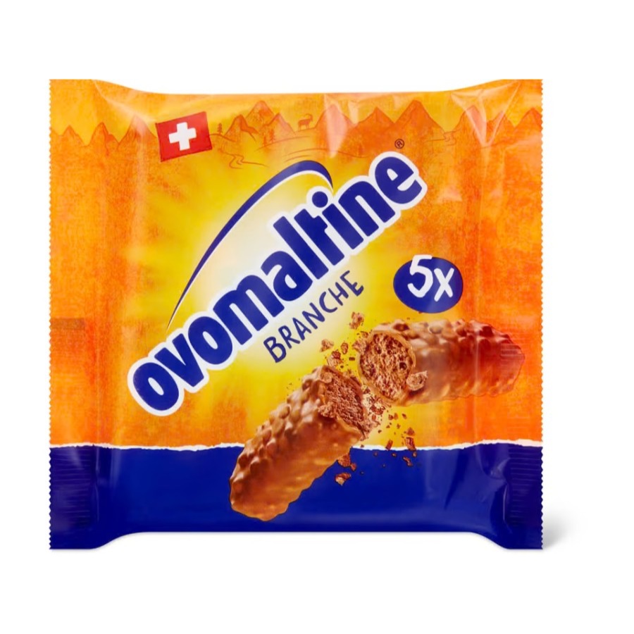 

SWISS Import - Ovomaltine Branche · Ovomaltine Branchli 5 x 22g