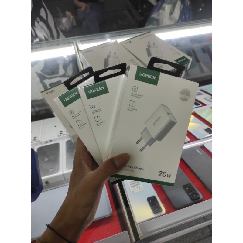 Charger ugreen 20w baru PD MFI