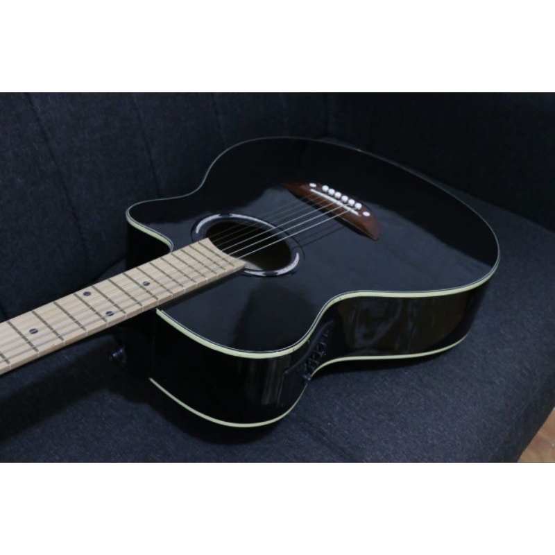 gitar akustik elektrik black Yamaha apx500ii(custom)