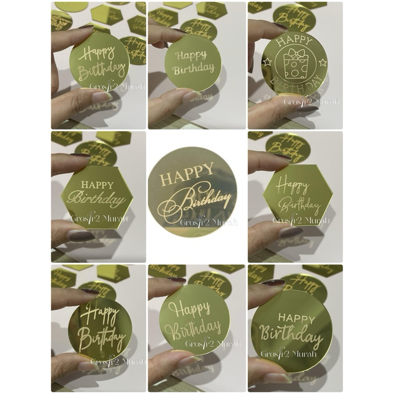 topper mini/ topper mini round /topper mini round birthday