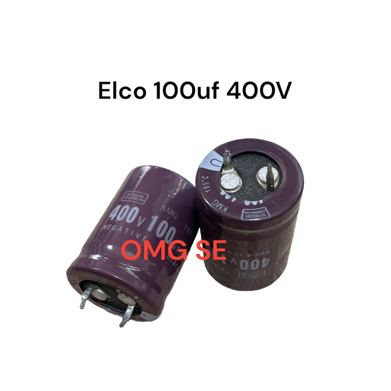 elco 100uf 400v capasitoe kapasitor