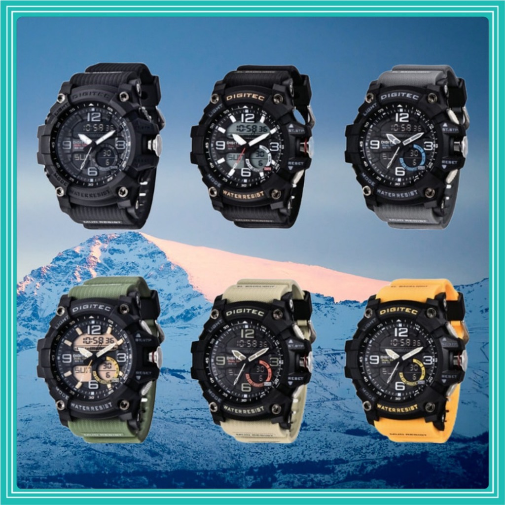 Digitec DG Type DA-2102T DA2102T DA 2102T Jam Tangan Pria