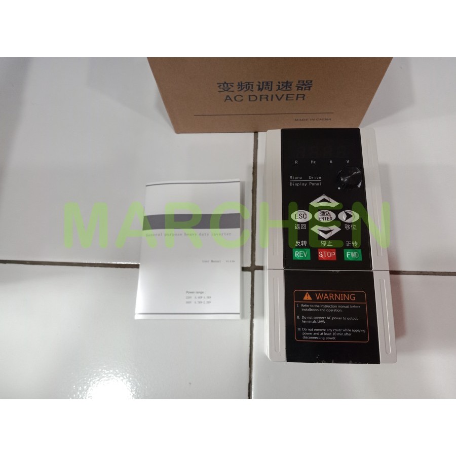 Inverter Motor VFD 2.2KW 3HP 380V AC AT3-2200X