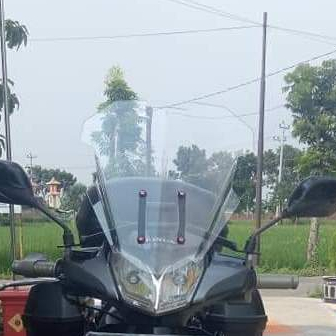 BRACKET BRAKET BREKET VISOR TOURING WINSHIELD HONDA SUPRA X HELM IN SUPRA X 125 HELM IN