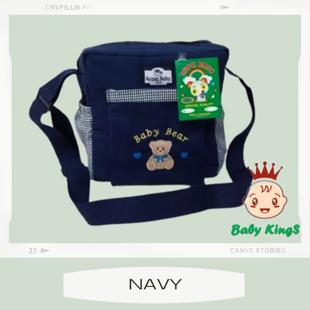 Tas Bayi Kecil Lucu Saku Bordiran