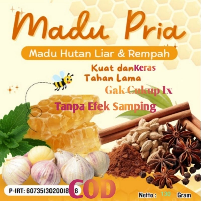 

Madu Kuat (Madu Ngaceng) Madu Pria dewasa sachet