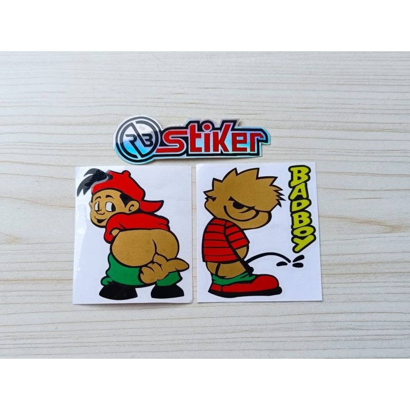 

Stiker cutting BAD BOY