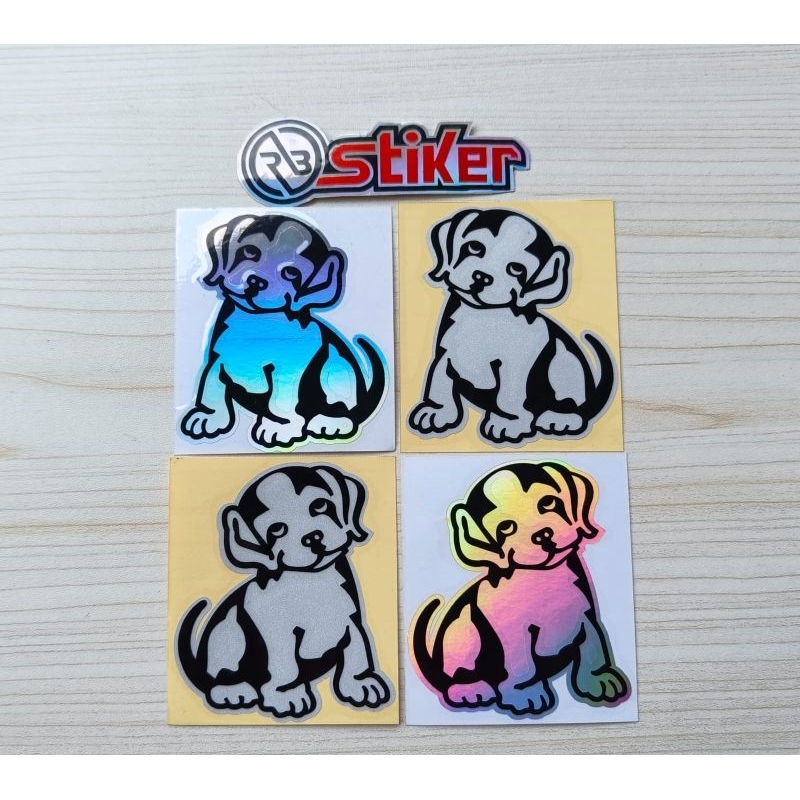 

Stiker cutting hewan ANJING dogi