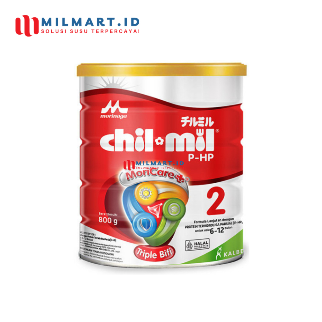 MORINAGA CHILMIL PHP 800 G SUSU FORMULA ANAK SUSU CHIL MIL 6-12 BLN