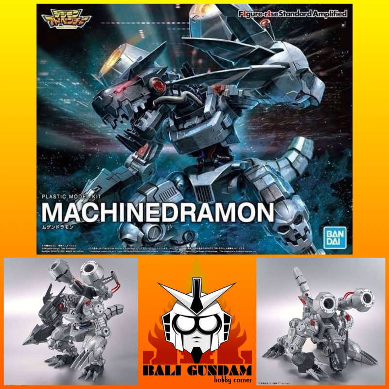FIGURE RISE STANDARD AMPLIFIED MACHINEDRAMON Bali Gundam Hobby Corner Bandai Original