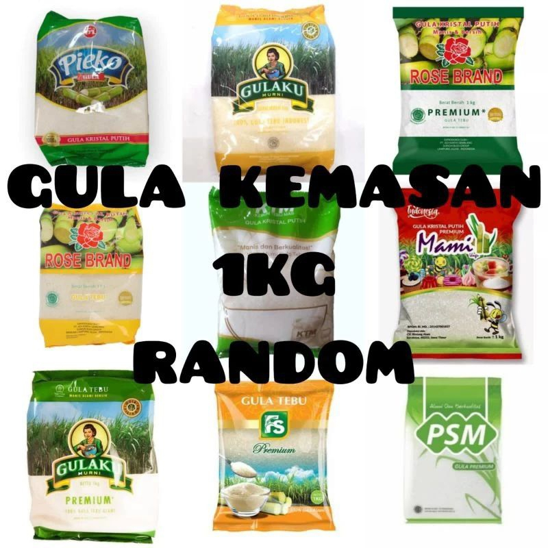 

Gula Kemasan Premium 1Kg Merk Random
