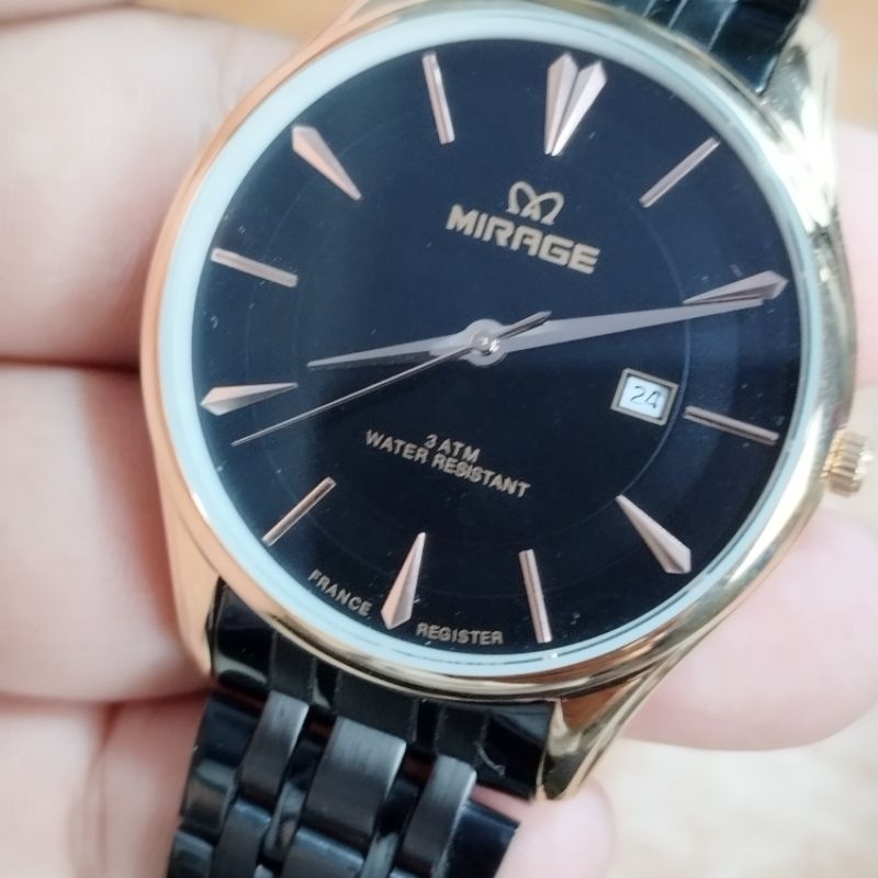 MIRAGE ORIGINAL JAM TANGAN PRIA COWOK ANTI ORIGINAL ORI 100% RESMI TERBARU MIRAGE ORIGINAL