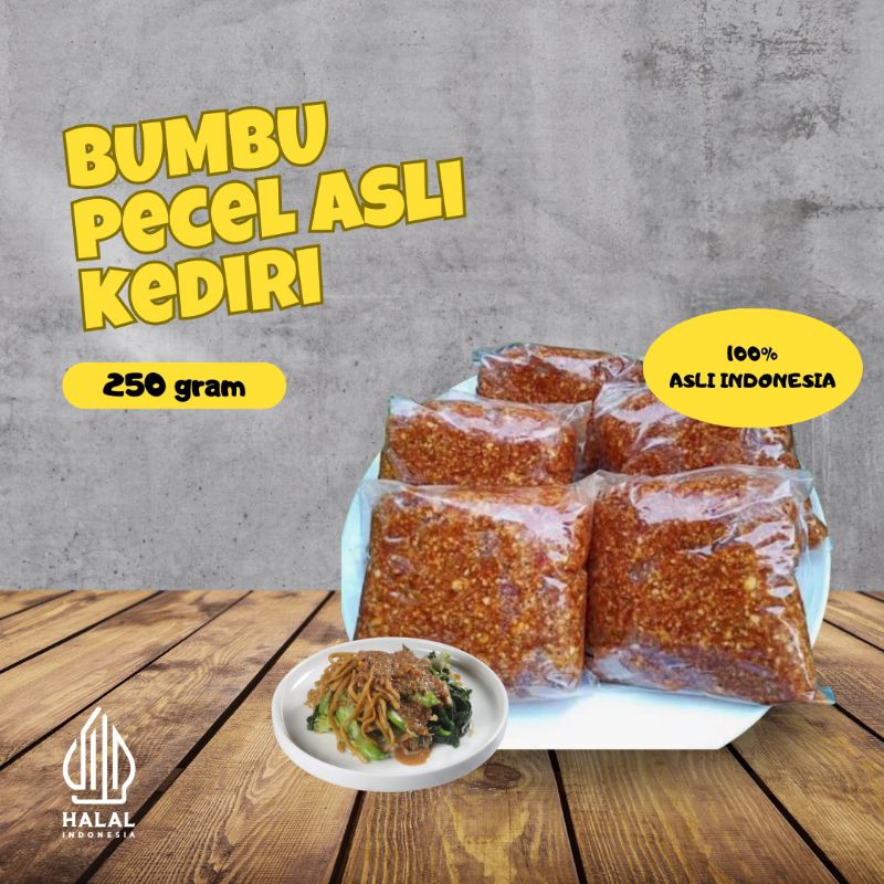 

Sambel Pecel Asli Kediri 250gr | Kualitas Premium