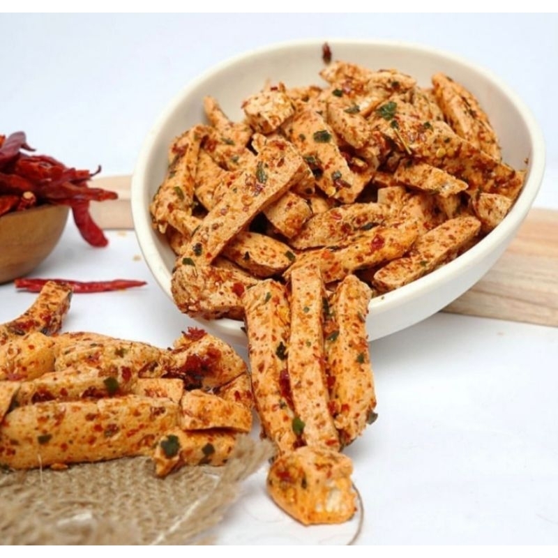 

basreng viral murah pedas daun jeruk dan pedas banget