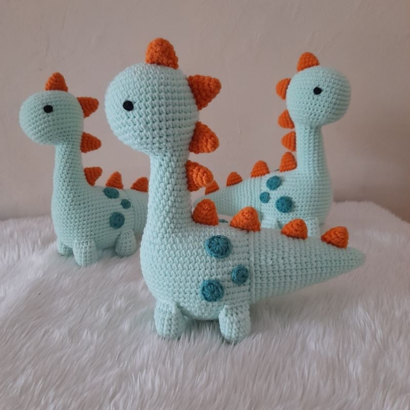 AMIGURUMI DINO / BONEKA DINOSAURUS