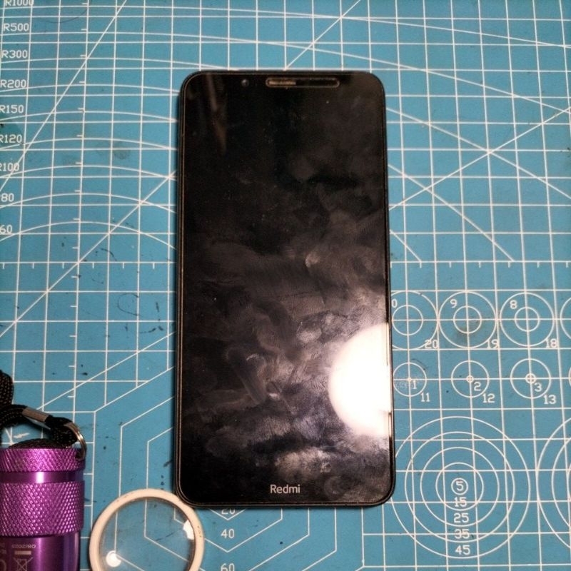 unit HP second,Xiaomi Redmi 7A original, kena matot/mesin,LCD Android mulus Daleman bersih