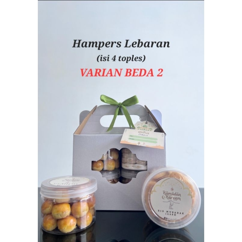 

Hampers Lebaran Kue Kerinf (isi 4 toples) 》 VARIAN BEDA 2